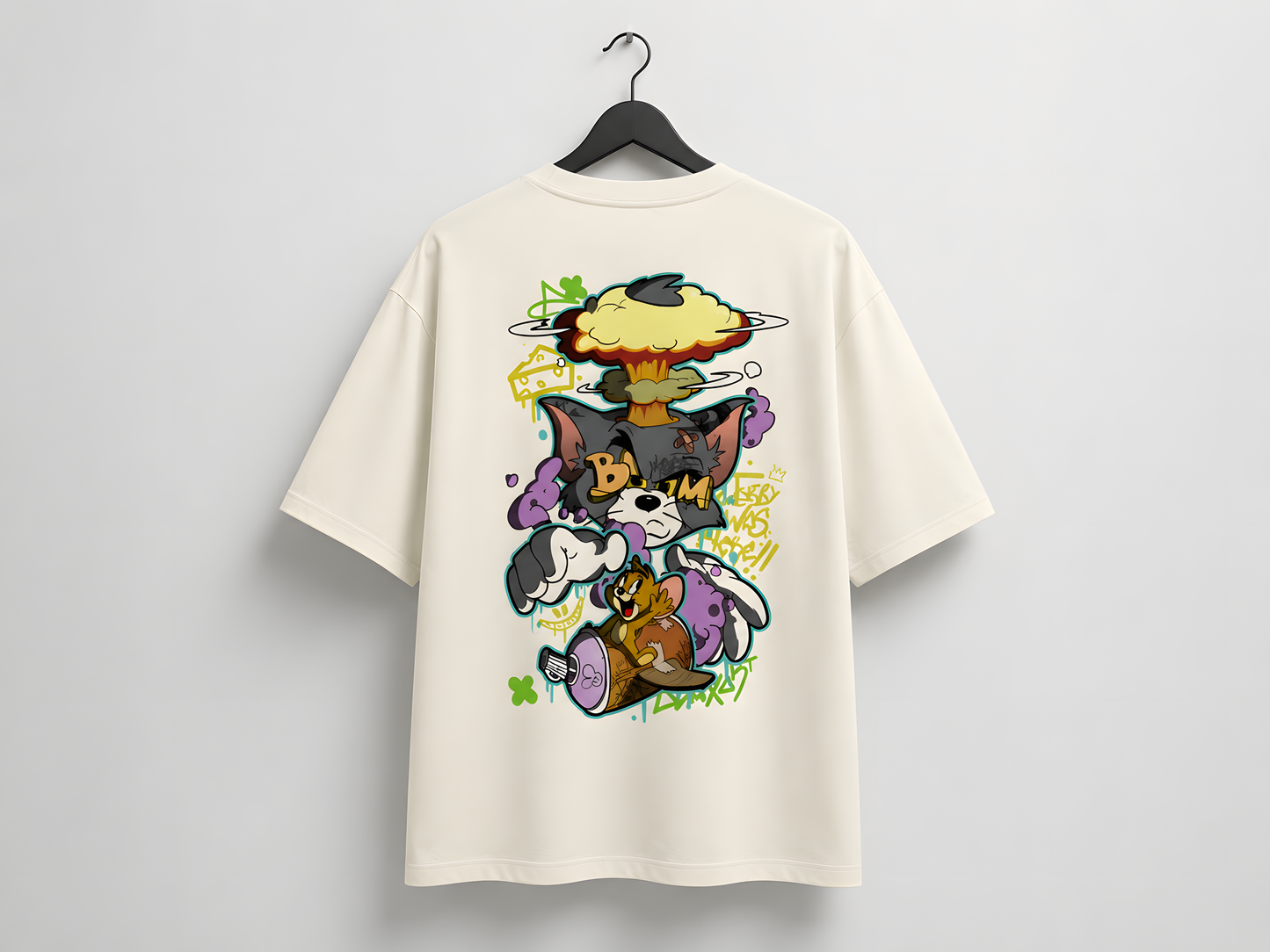Tom & Jerry Oversized T-Shirt
