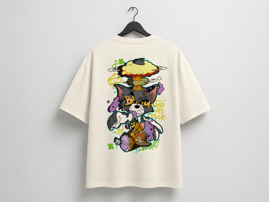 Tom & Jerry Oversized T-Shirt