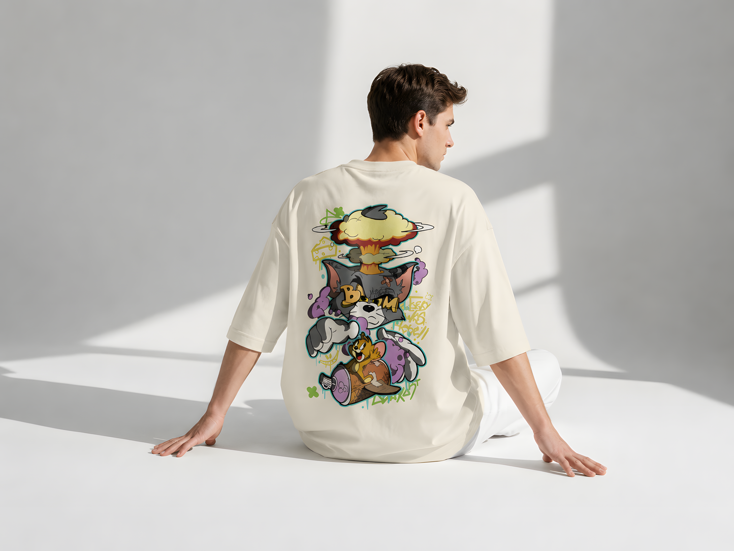 Tom & Jerry Oversized T-Shirt