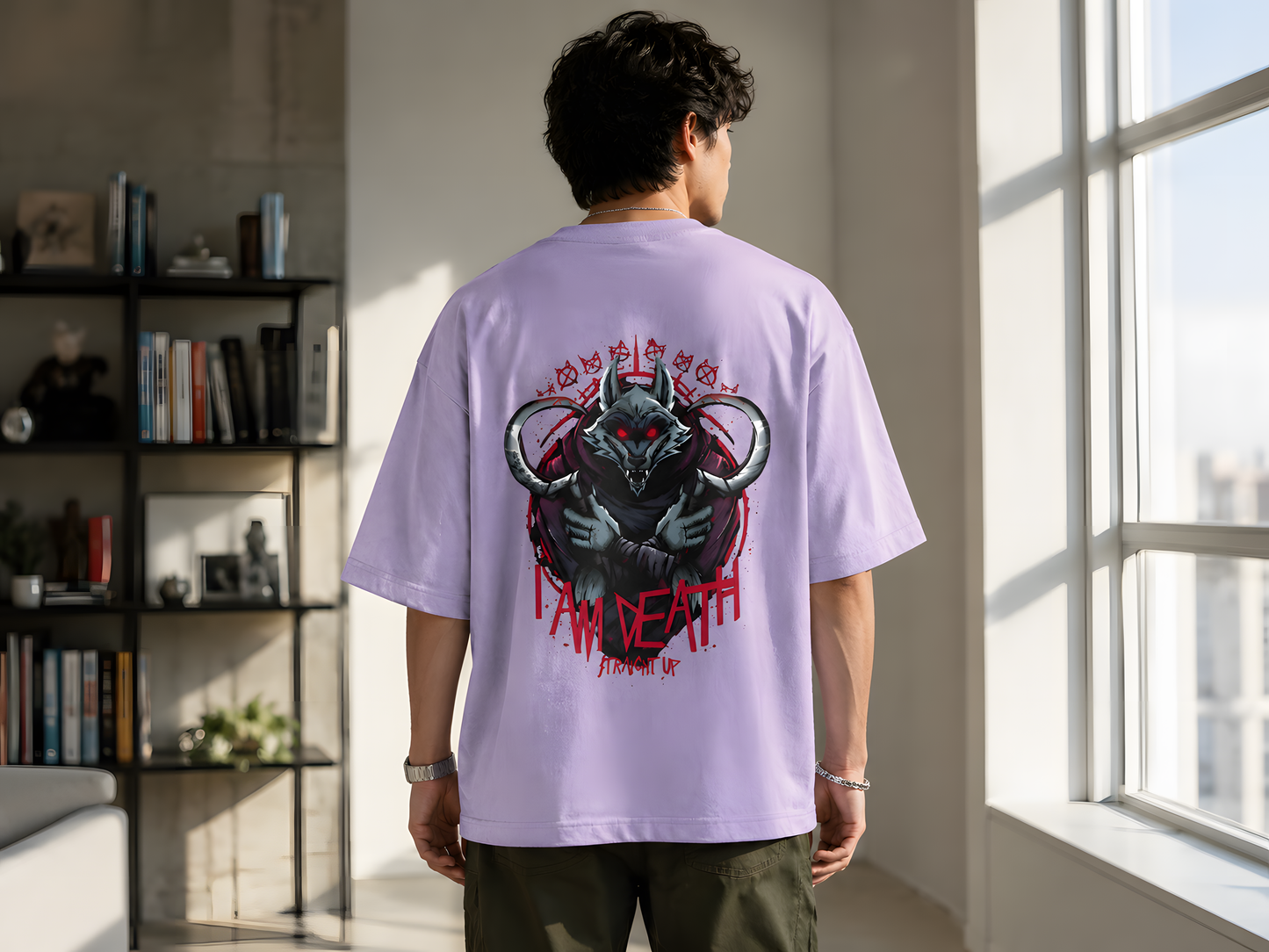 Push in Boots Oversized T-Shirt