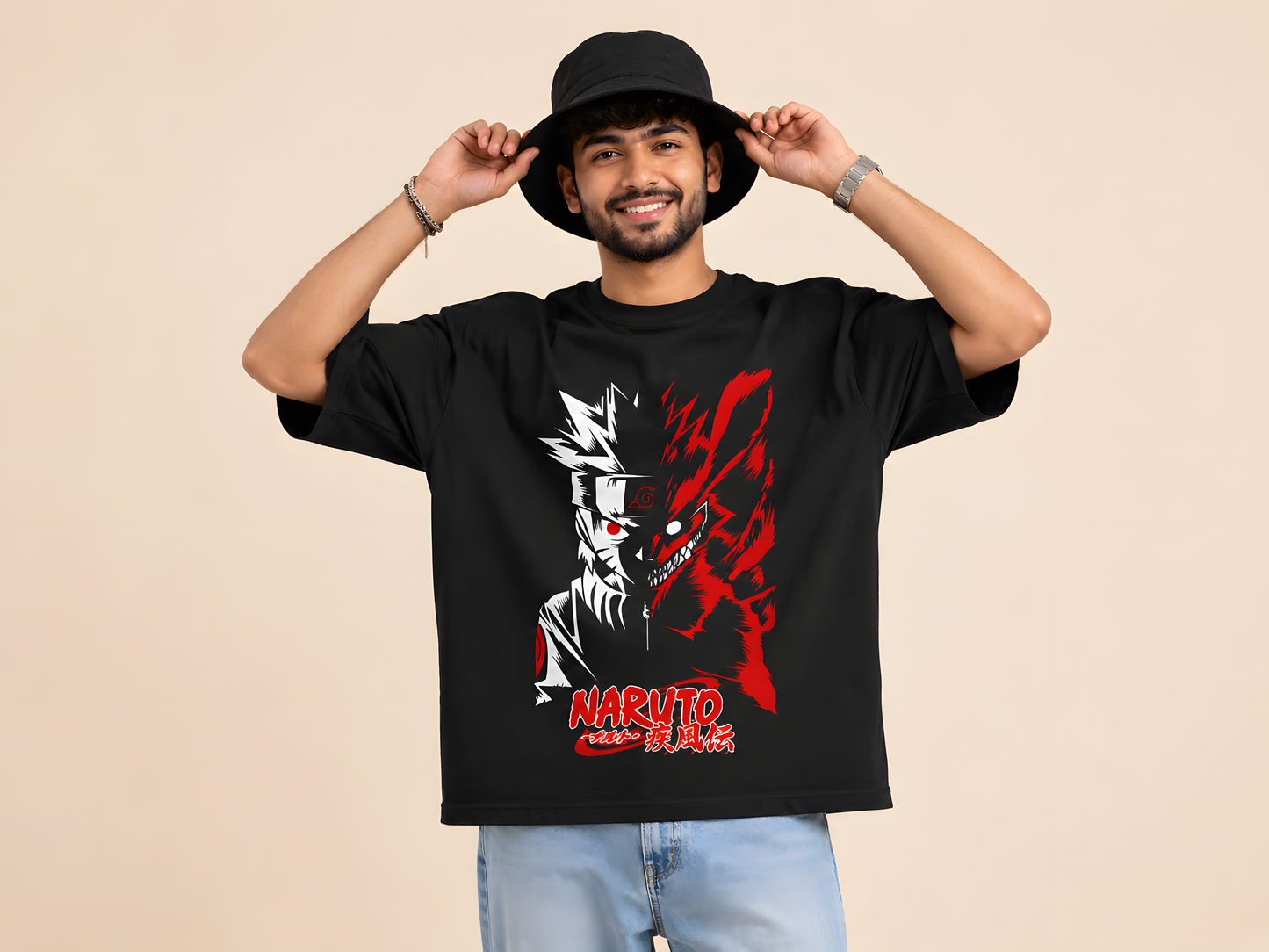 Naruto Oversized T-Shirt